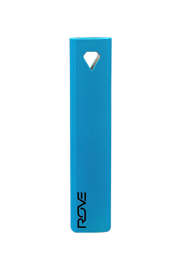 Manufacturer photo of the ROVE Diamond Series Battery in Neon Blue