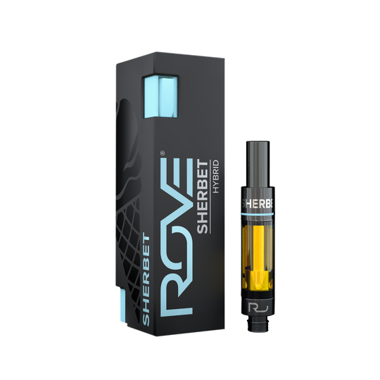 Manufacturer image of ROVE Sherbet packaging and cartridge